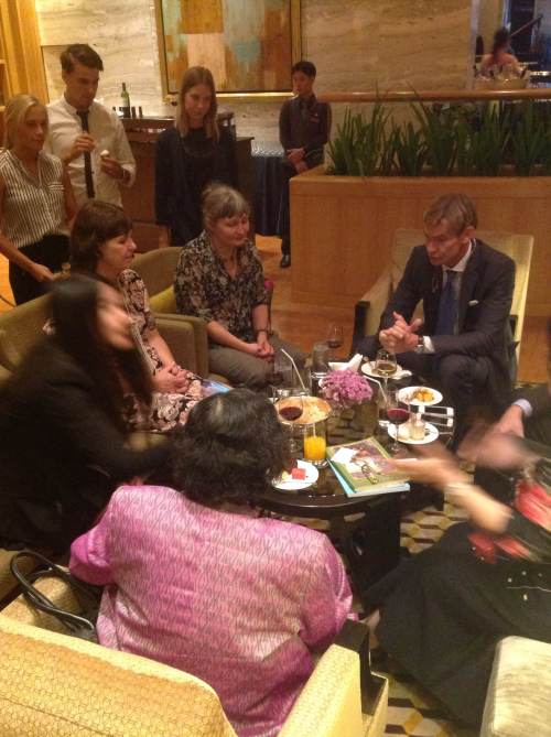 Eva Susso , Anna Höglund and H.E. Klas Molin 