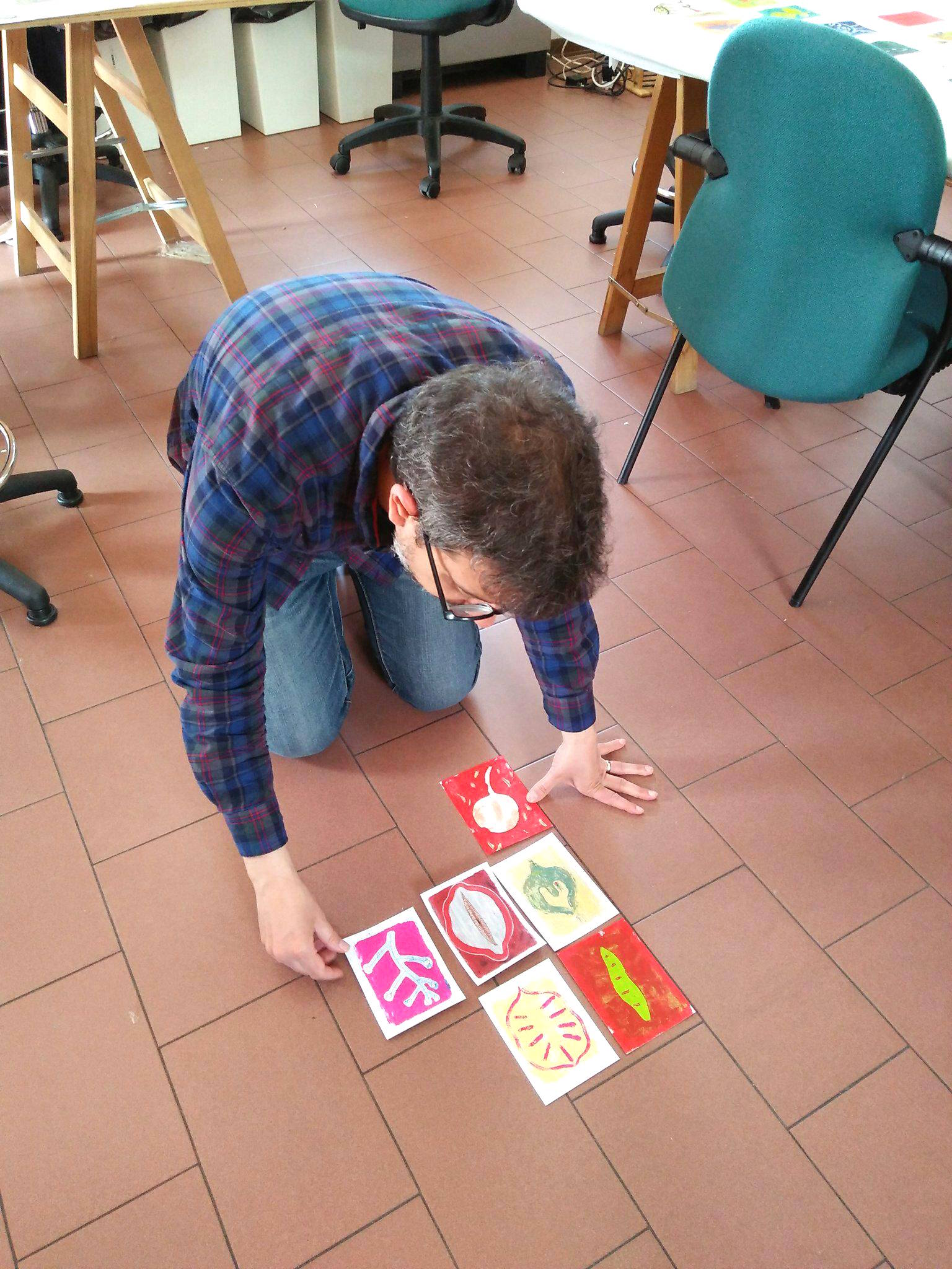 Jesus at sarmede illustration course