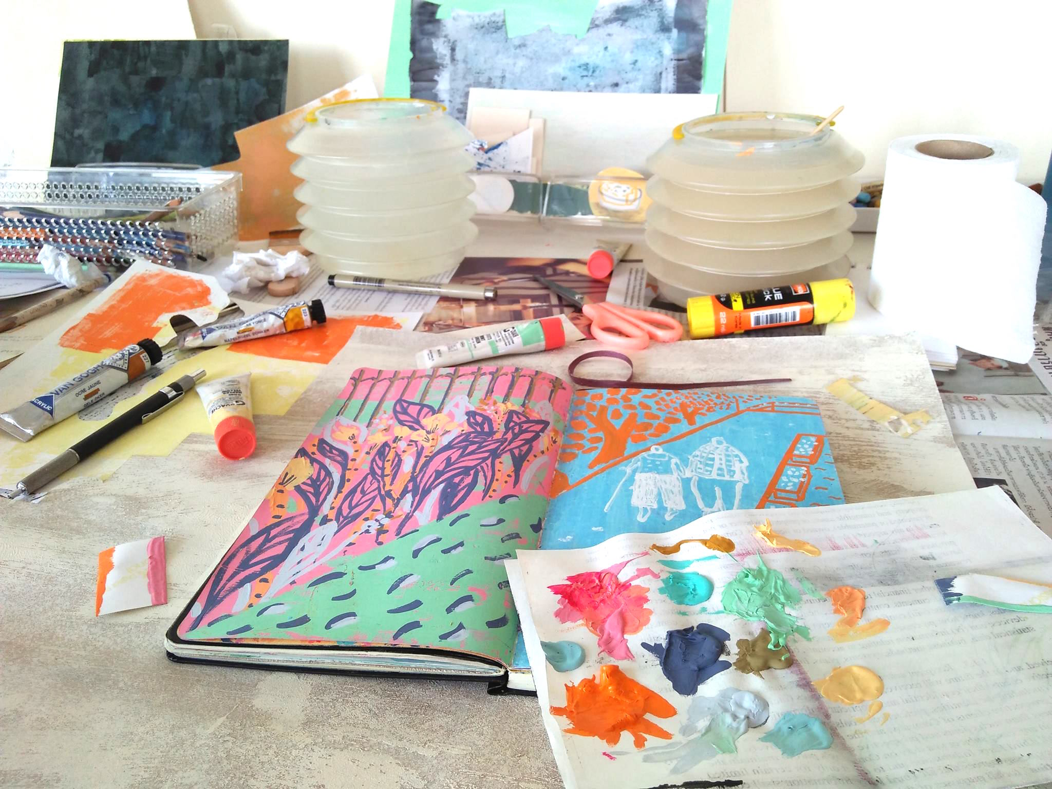 in progress_zine_yodchattinyline_moleskine_aday3